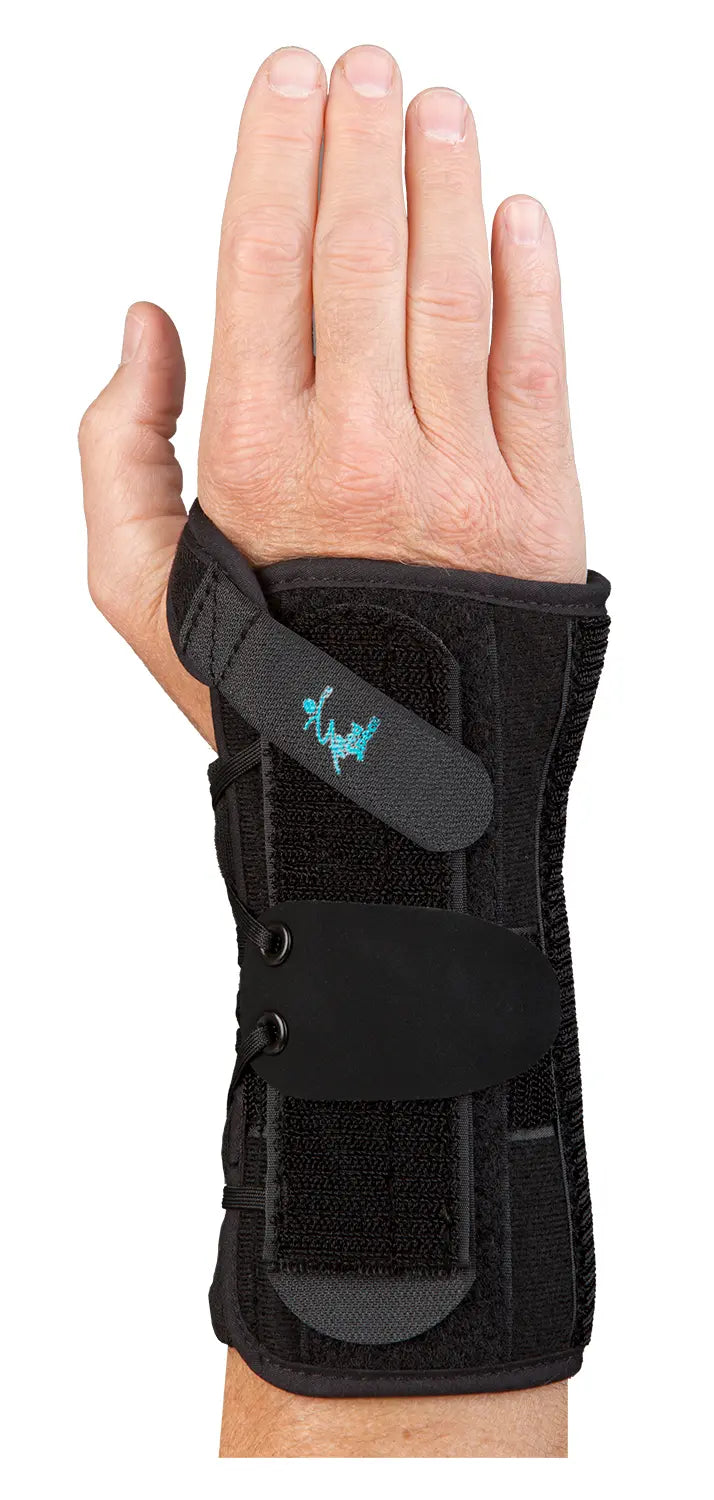 MedSpec Wrist Lacer II - Adjustable Wrist Brace for Carpal Tunnel & Tendonitis Relief - Support for Typing, Gaming & Sports Injuries - Comfortable & Breathable Wrist Support for Daily Use