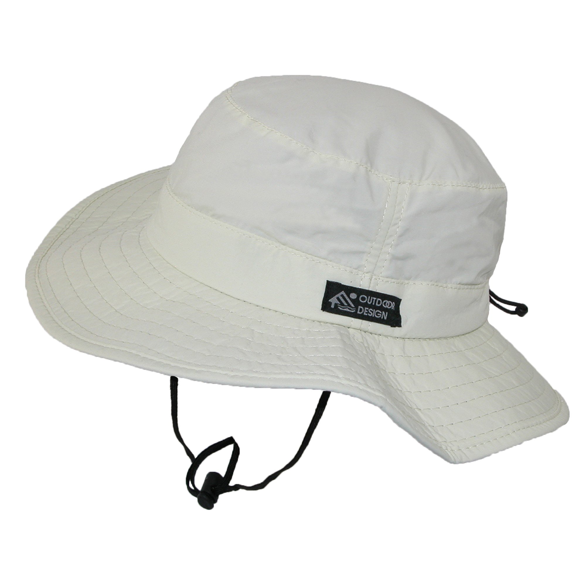 Dorfman Pacific Big Brim Boonie Hat - Large Size Khaki for Sun Protection & Outdoor Activities | Hiking, Fishing, Camping, Beach