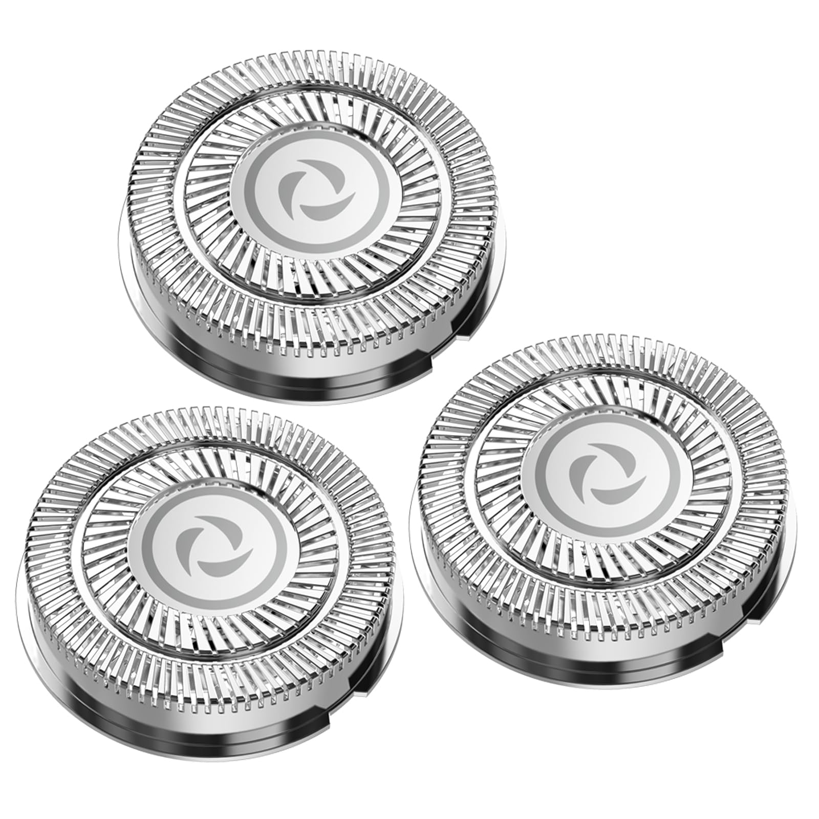 Premium Replacement Shaver Heads for Men's Electric Razors - Compatible with Most Brands - Smooth Shaving Experience for Daily Grooming & Travel Use