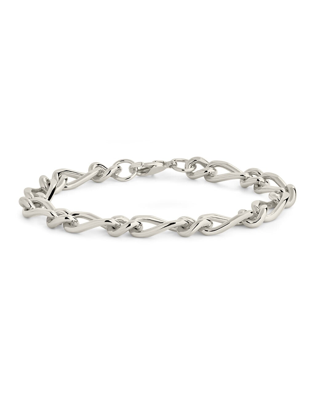 Men's Chunky Chain Link Bracelet - Stainless Steel Punk Rock Jewelry for Men - Perfect for Casual Wear, Gifts & Street Style Fashion