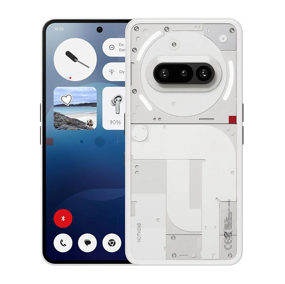 Nothing Phone (3a) 5G Dual SIM Factory Unlocked Smartphone - Perfect for Travel, Work & High-Speed Gaming