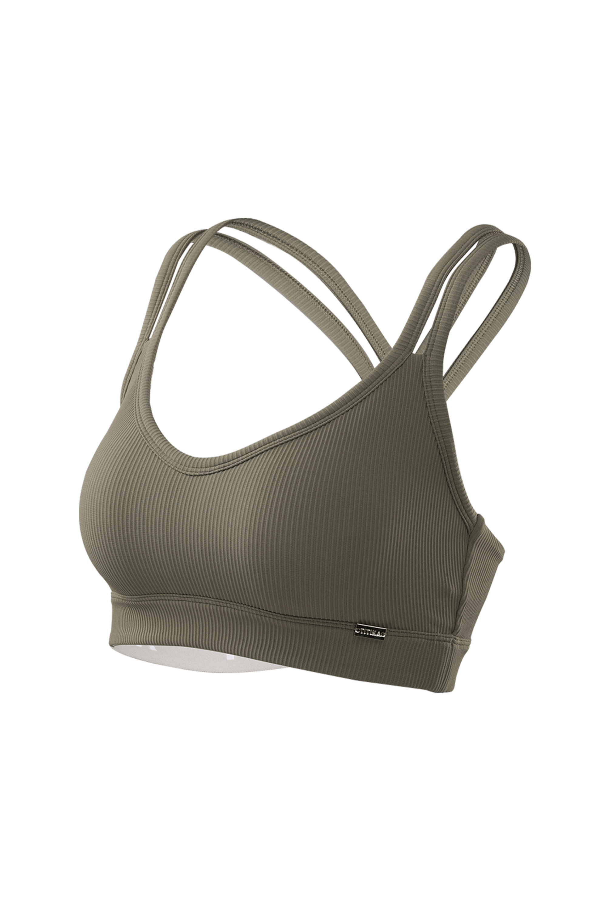 Emma Cross Back Ribboned Bra - Comfortable Lace Bralette for Women, Perfect for Yoga, Lounge & Everyday Wear