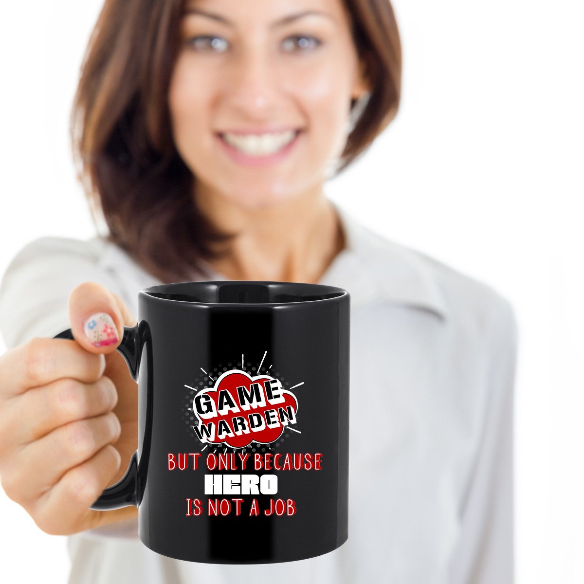 11 oz Game Warden Coffee Mug - Funny Gift for Wildlife Officers & Outdoor Enthusiasts - Perfect for Office, Camping & Hunting Trips