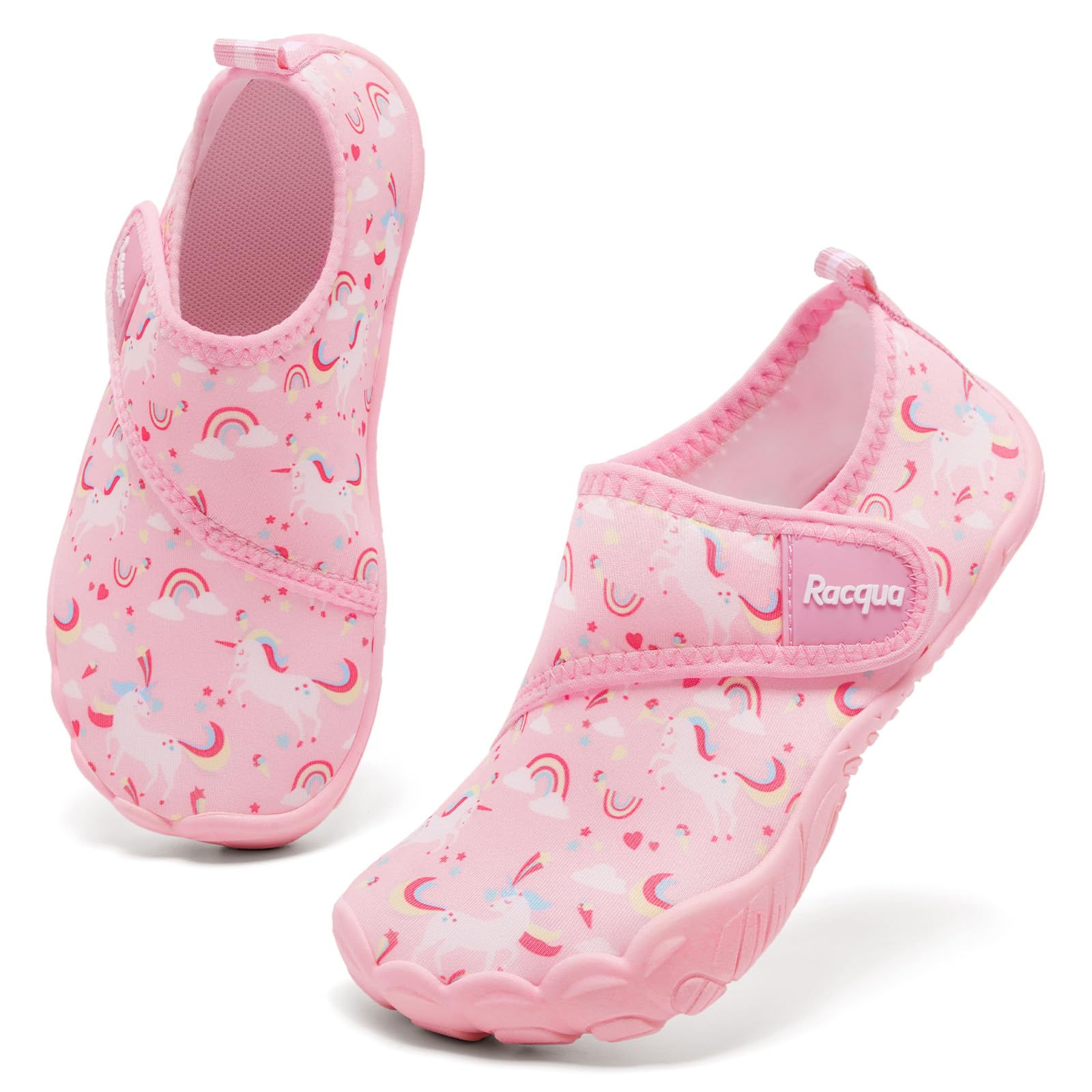 **Kids Quick Dry Water Shoes - Barefoot Swim & Aqua Shoes for Boys & Girls - Lightweight Sport Shoes for Little & Big Kids - Perfect for Beach, Pool & Water Sports**
