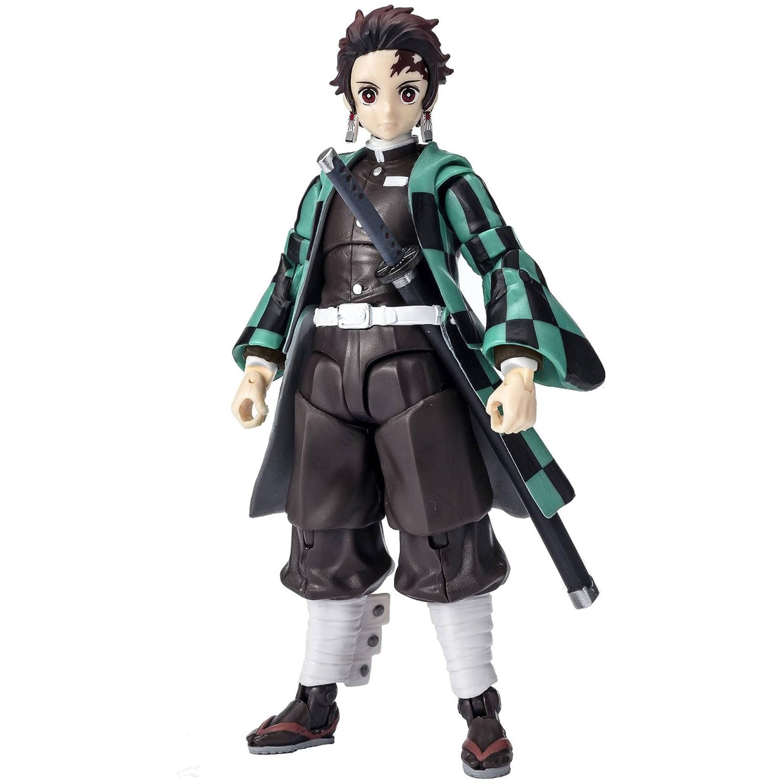 Bandai Demon Slayer Ultimate Legends Tanjiro Kamado 4.5 Inch Action Figure - Anime Collectible for Fans, Perfect for Display & Cosplay Play