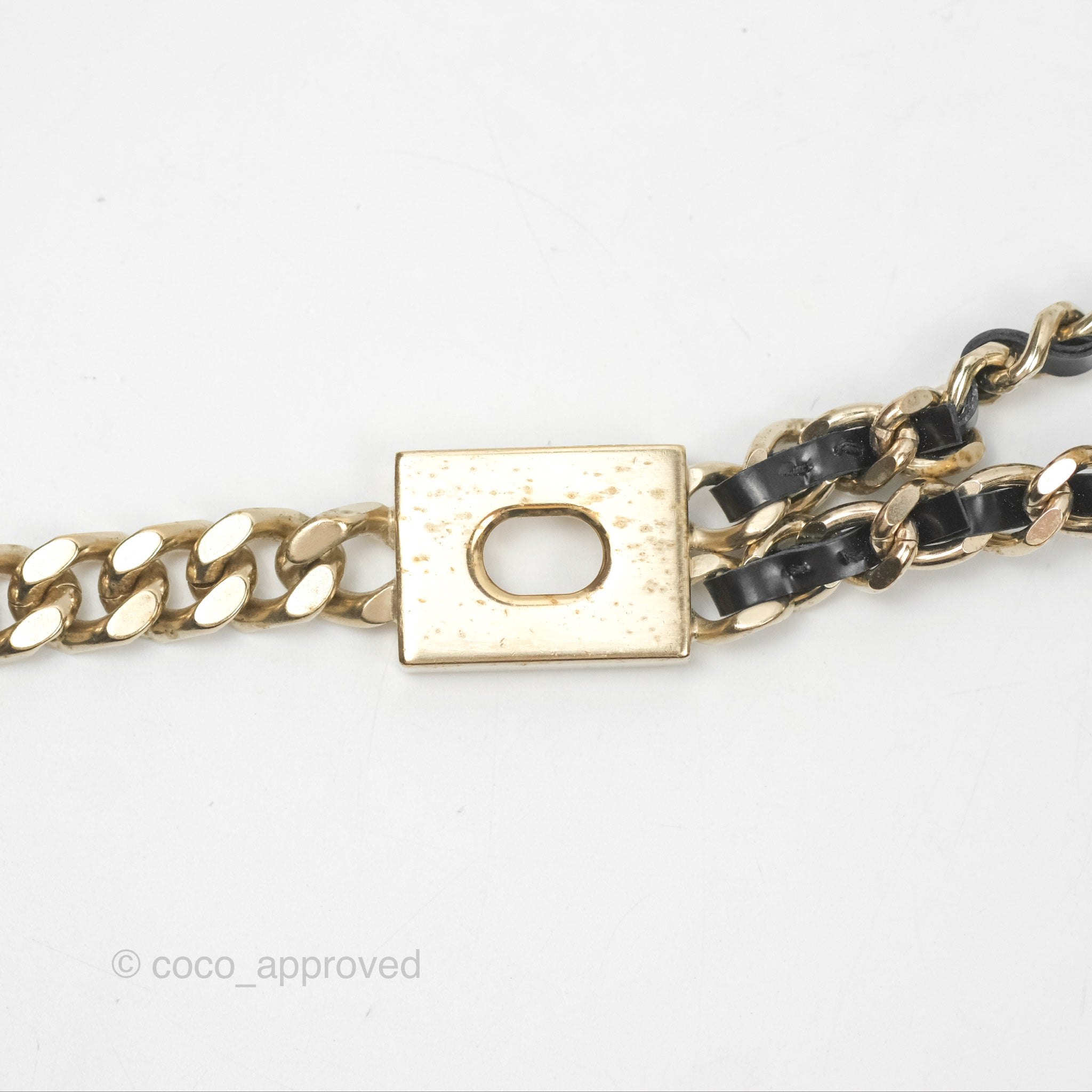 Chanel CC Woven Chain Belt with Gold Hardware - Luxury Fashion Accessory for Women | Perfect for Parties, Weddings & Evening Events