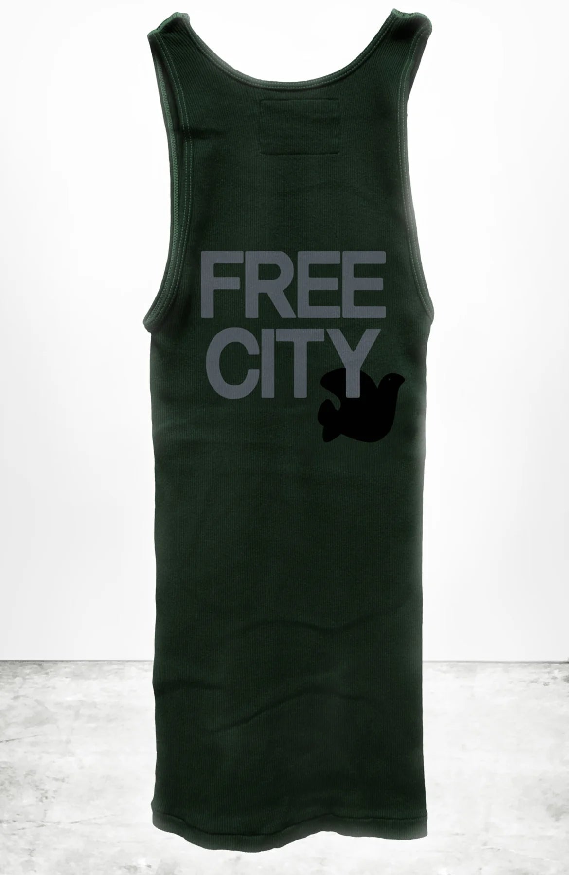 FreeCity RTU/1999 Supervintage Tank Top - Retro Style Cotton T-Shirt for Women - Perfect for Casual Wear, Music Festivals & Summer Outfits