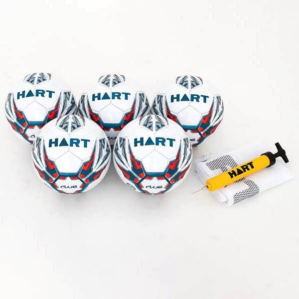 HART Club Soccer Ball Pack - Official Size 5 Match Ball for Training & Games - Perfect for Youth, Adults, Teams & Soccer Enthusiasts - Indoor & Outdoor Use