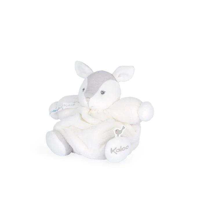 Kaloo Plume Chubby Fawn Stuffed Animal - Soft Ivory Plush Toy for Babies & Kids | Perfect Nursery Decor, Baby Shower Gift & Cuddly Companion