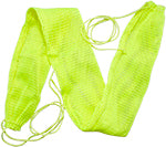 10L Yellow Cylinder Net for Fishing & Outdoor Storage - Durable Beaver Brand Mesh Container for Bait, Gear & Equipment