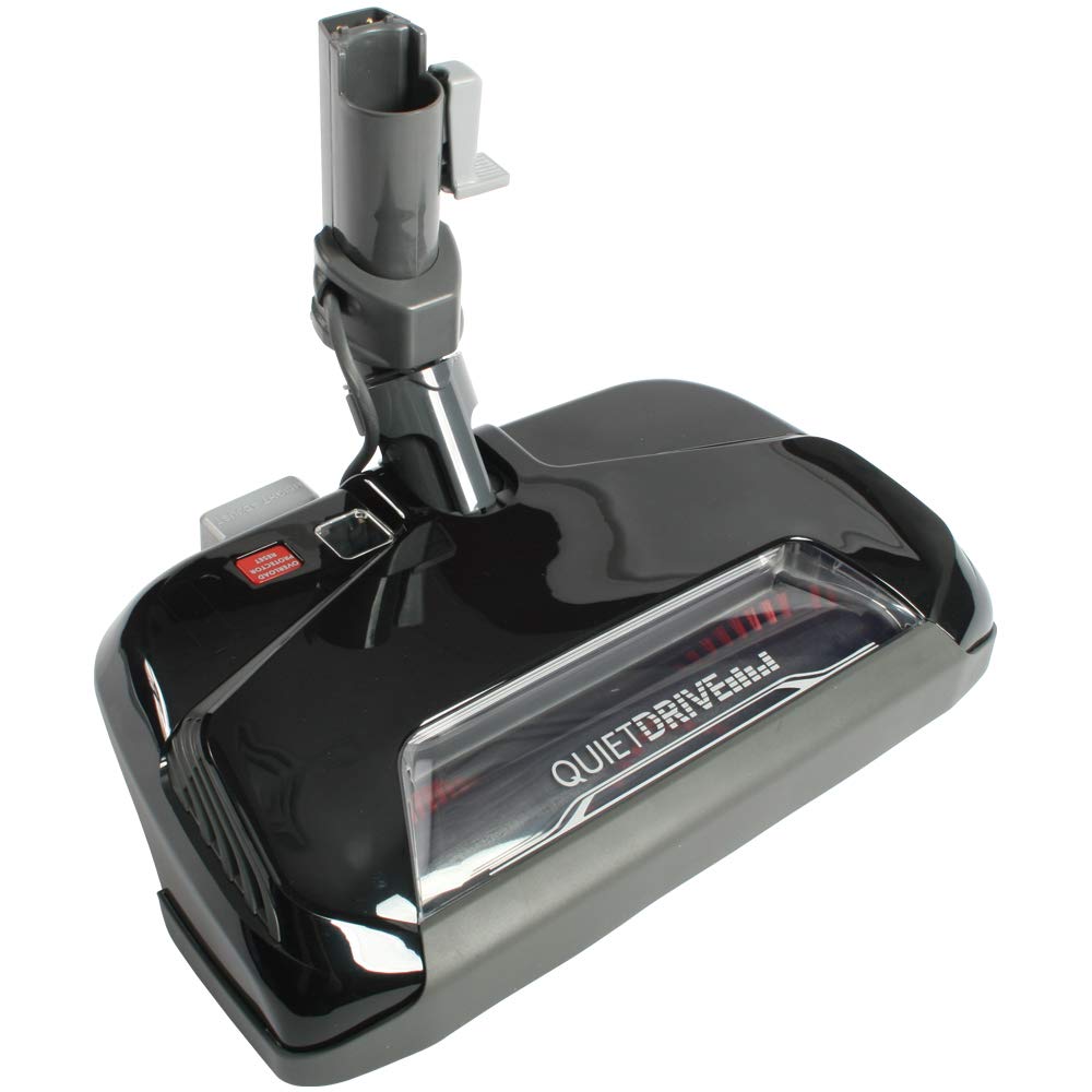Cen-Tec Systems 94764 CT25 Central Vacuum Electric Nozzle with Integrated Wand - Black | Powerful Cleaning for Carpets & Hard Floors | Perfect for Home & Office Use