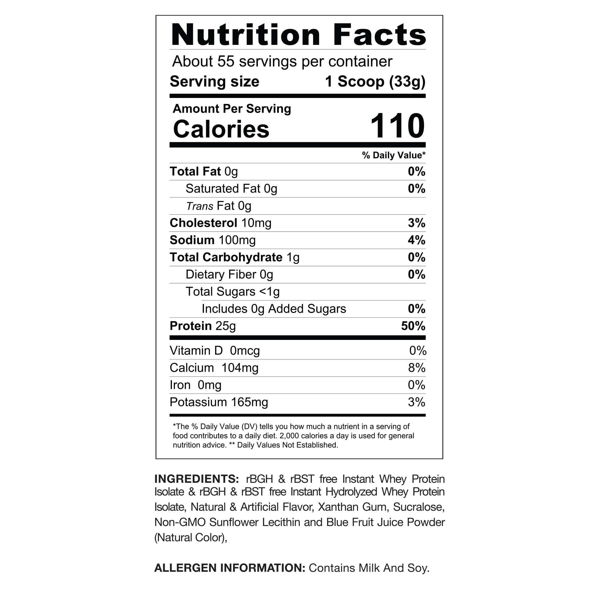 Gaspari Nutrition Proven Whey - 100% Hydrolyzed Whey Protein Isolate Powder, 4lb (Blueberry Cobbler) - High Protein, Lactose Free, Low Carb & Sugar - Ideal for Post Workout Recovery & Muscle Building