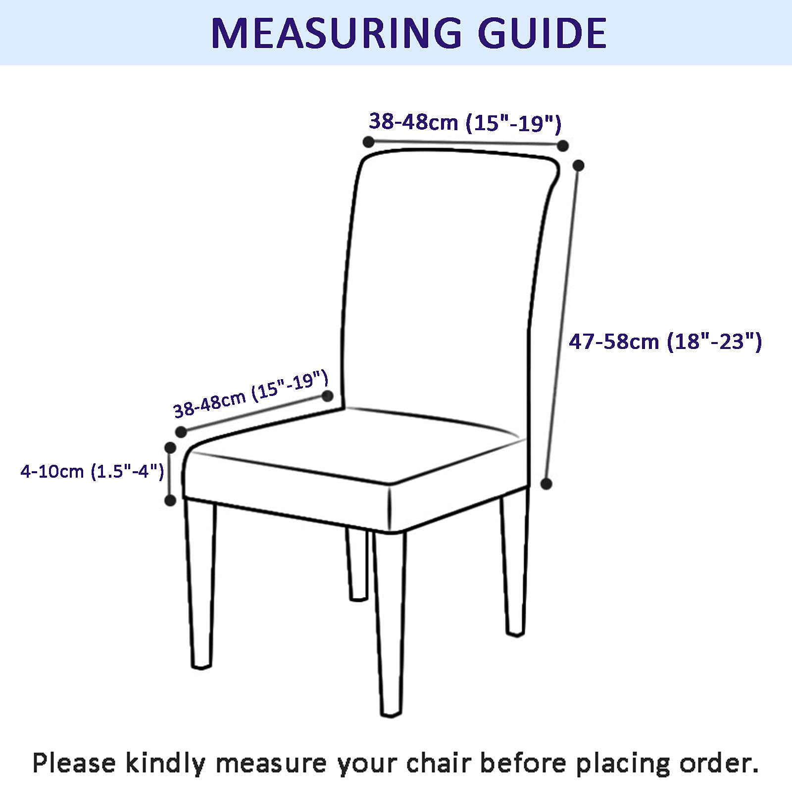 Luxury Velvet Dining Chair Covers - Stretchable Slipcovers for Chairs, 4-Pack Washable Seat Protectors - Perfect for Dining Room, Living Room & Bedroom Decor - Elegant Black Set