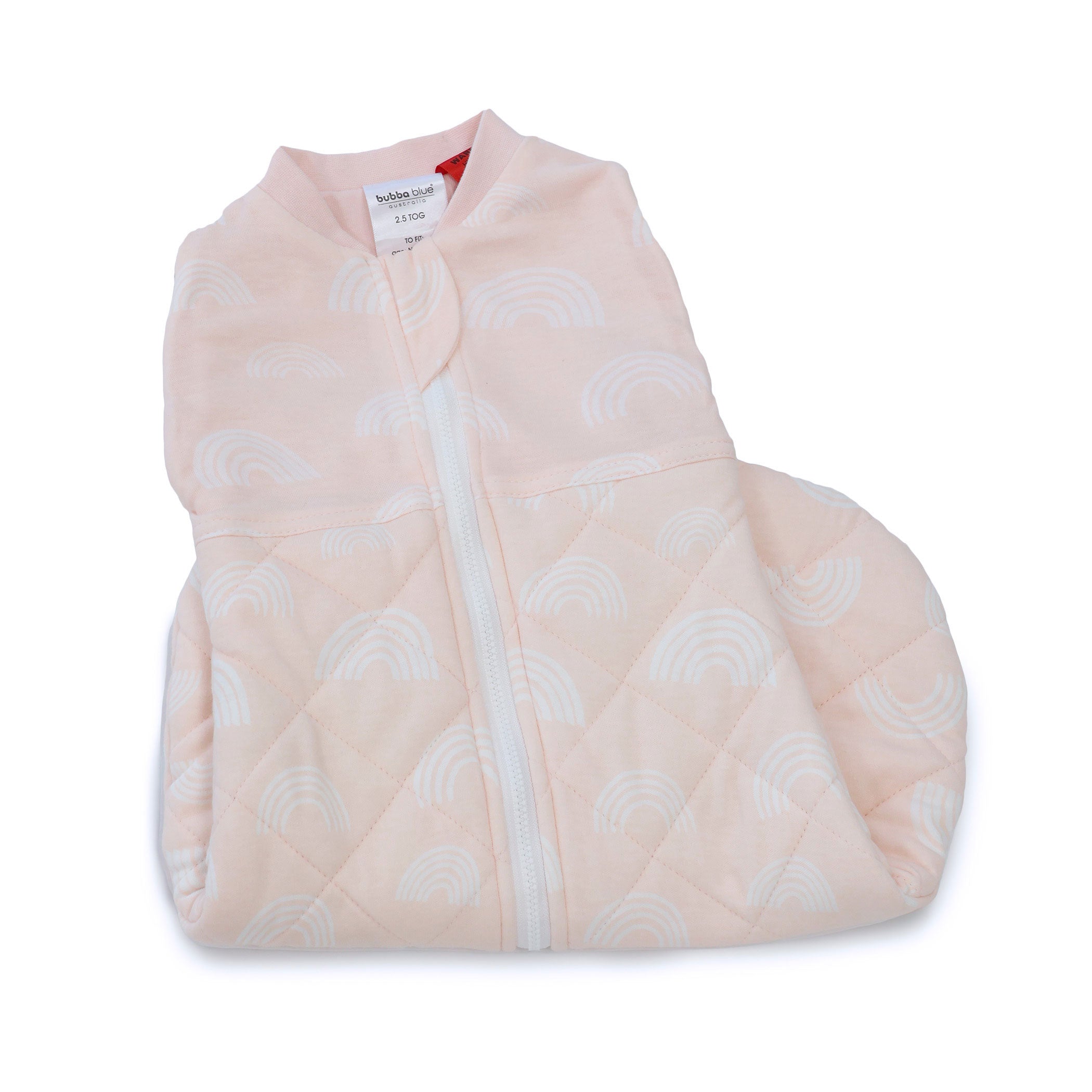 Nordic 2.5 TOG Swaddle Sleep Bag for Babies - Soft Rose Pink Sleeping Sack for Newborn to 24 Months - Perfect for Nursery, Daycare & Travel