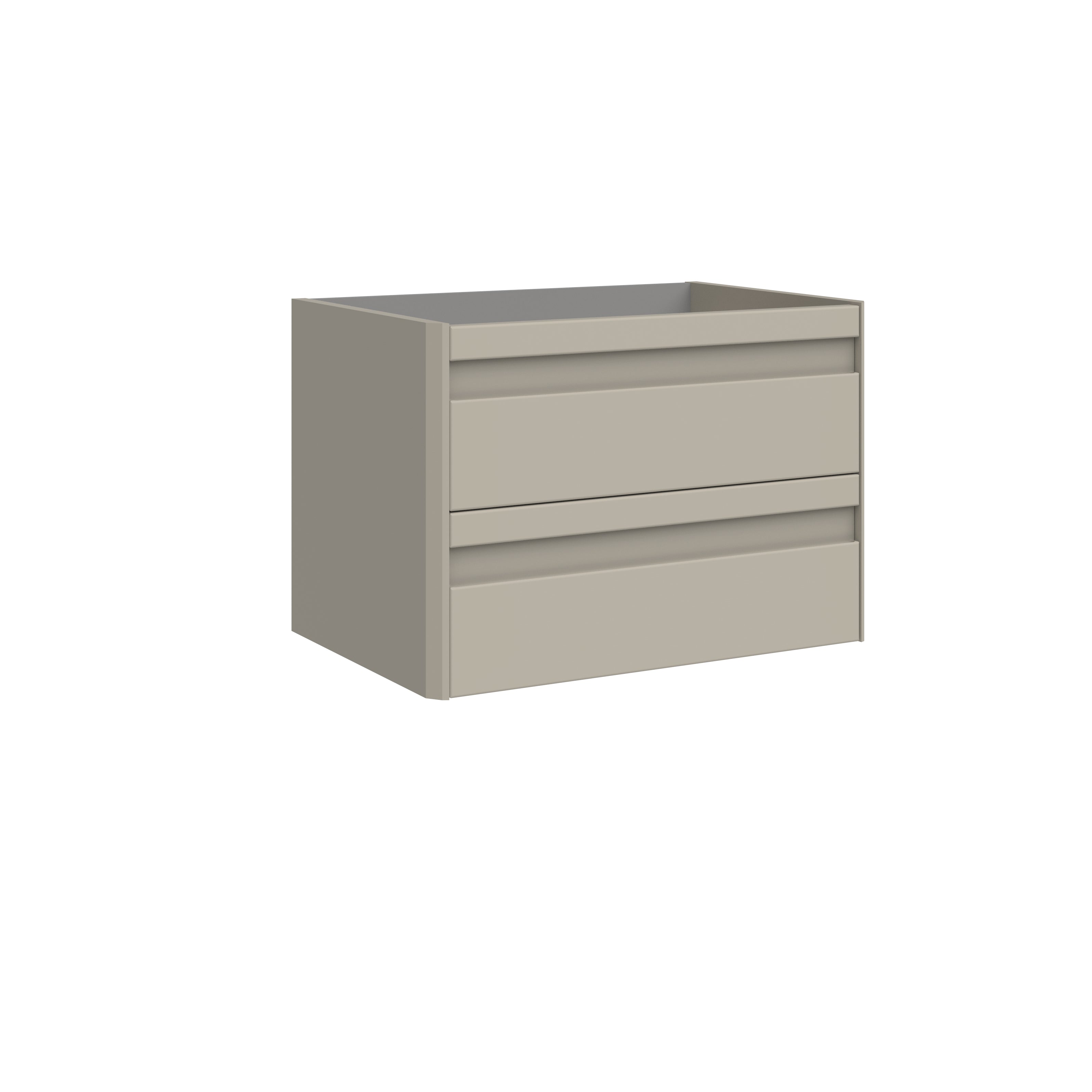 DAX Venice Single Bathroom Vanity Cabinet with Onyx Basin - Modern Bathroom Storage Solution for Small Spaces, Powder Rooms & Guest Baths