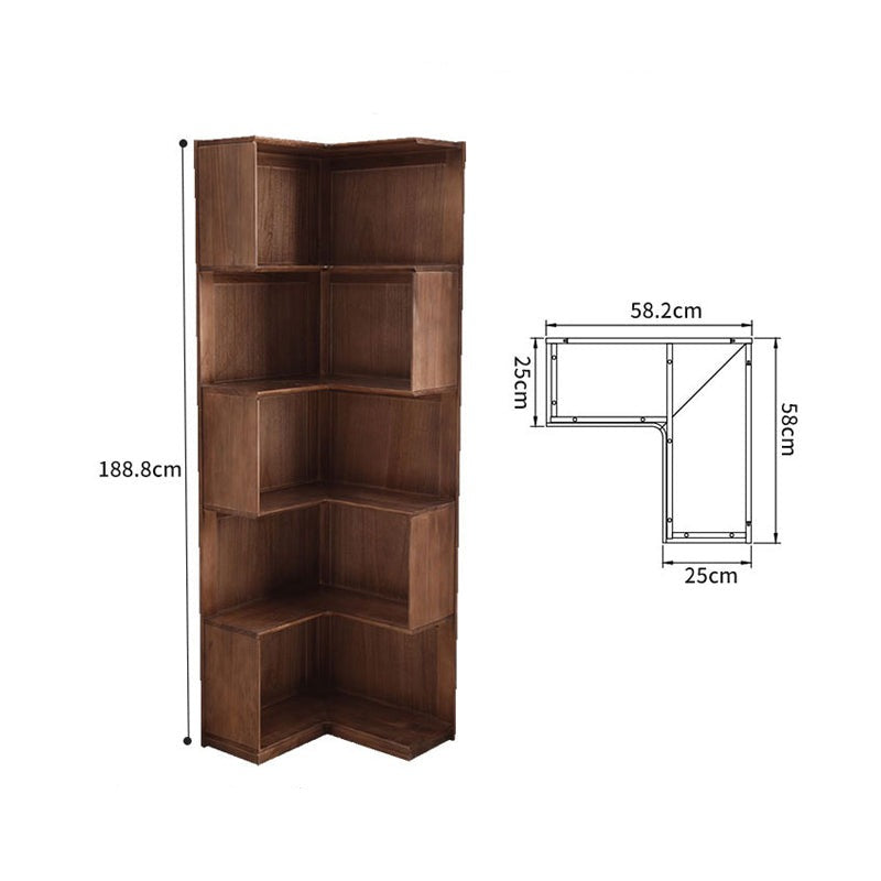 Julie Kyoto Display - Japanese Scandinavian Style Solid Wood Shelf for Home Decor, Books & Plants - Perfect for Living Room, Bedroom & Office Organization