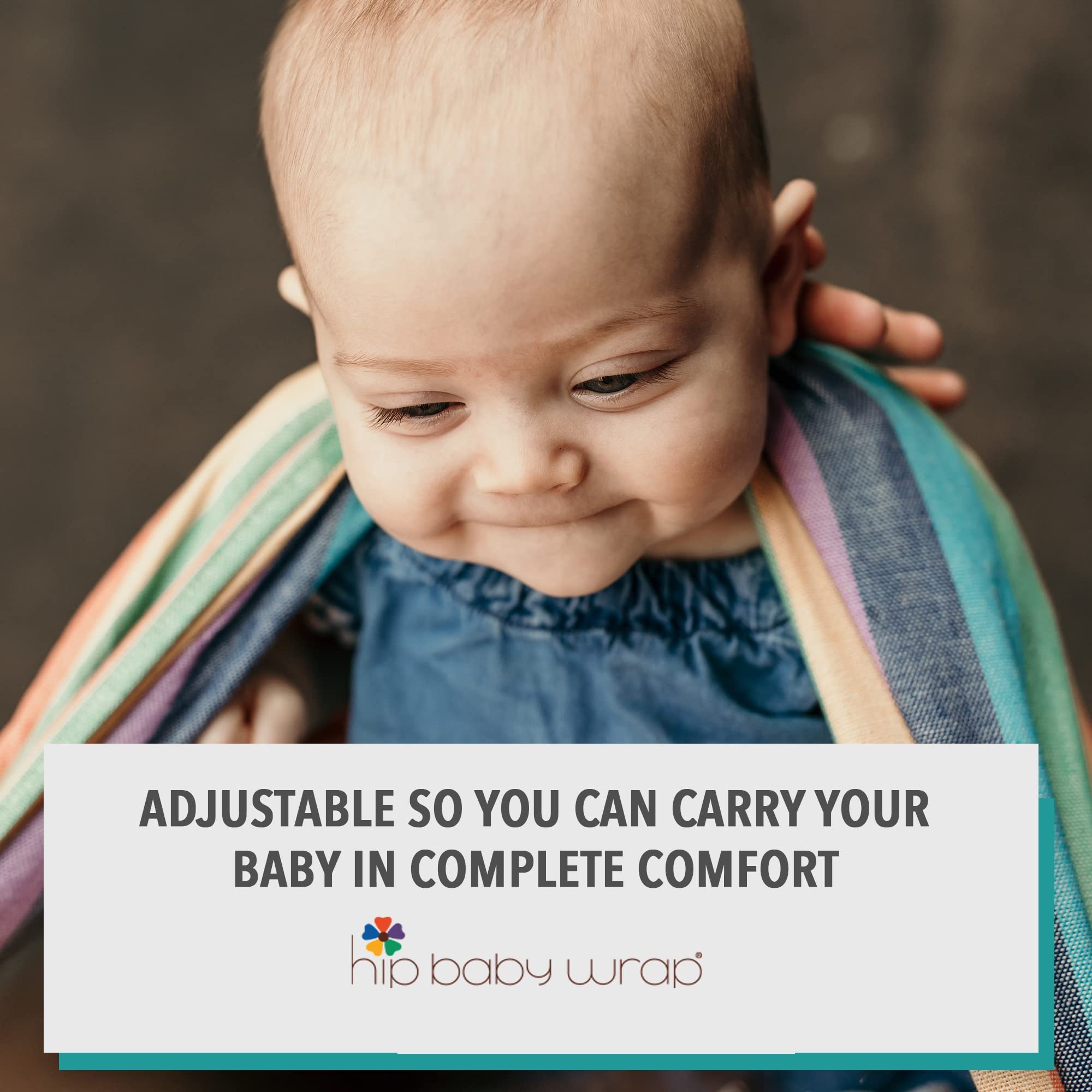 Soft Cotton Baby Wrap Sling Carrier for Infants & Toddlers 8-35 lbs - Adjustable Hip Seat Ring Sling - Breathable Nursing Cover & Babywearing Wrap - Perfect Baby Shower Gift for New Parents (Midnight Black) - Ideal for Hands-Free Parenting, Breastfeeding & On-the-Go Comfort