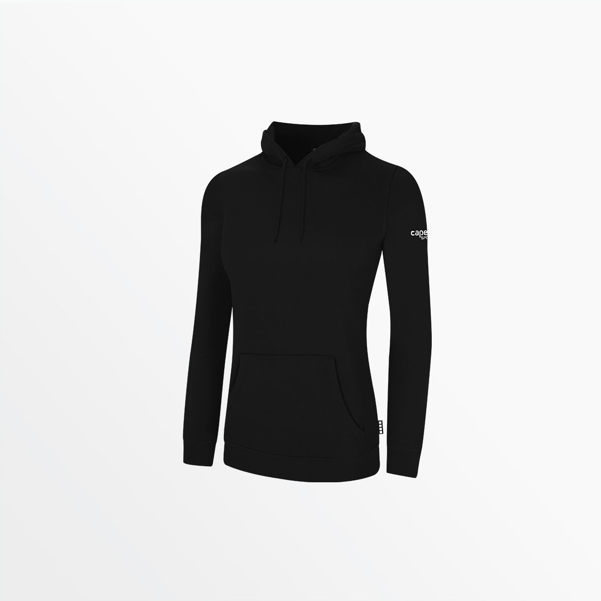 Women's Fleece Pullover Hoodie with Sleeve Logo - Soft Casual Sweatshirt for Everyday Wear, Gym & Outdoor Activities