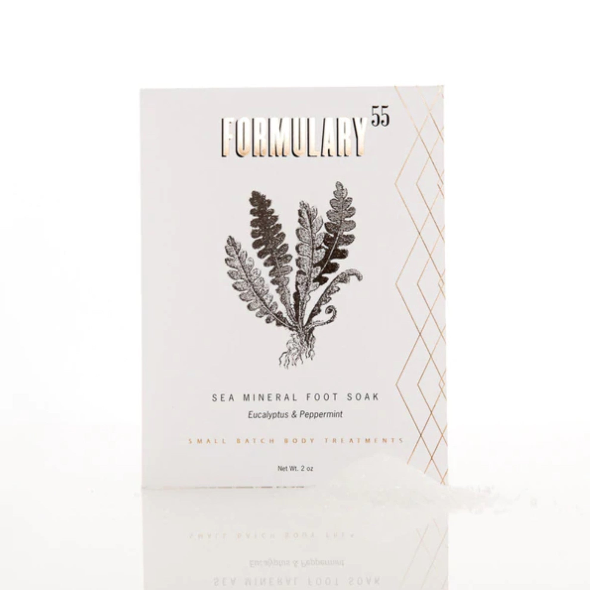 Botanical Treatment Foot Soak with Sea Minerals - Relaxing Spa Treatment for Tired Feet at Home