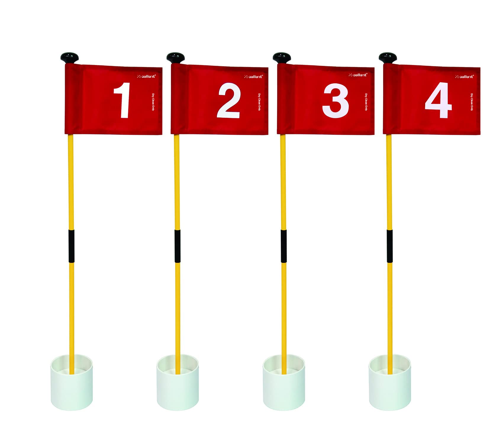 X·CELLENT Portable Mini Golf Putting Green Set with 2-Section Fiberglass Flag Sticks - Practice Golf Hole Cup & Pin Flags for Backyard, Lawn, Office - Perfect Golf Training Aid & Gift Idea for Men Women