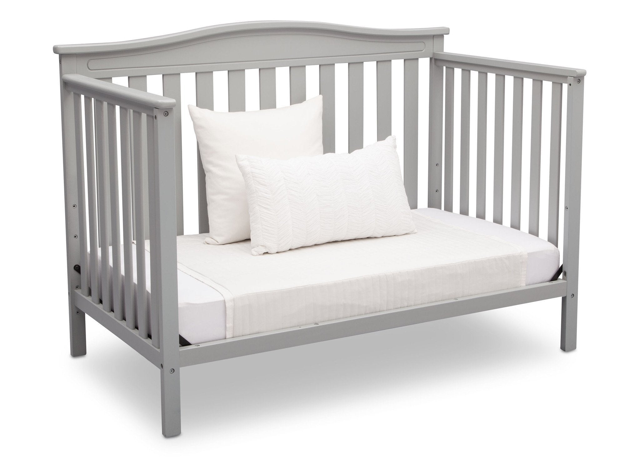 4-in-1 Convertible Crib for Baby Nursery - Toddler Bed, Daybed & Full-Size Bed Conversion - Safe & Stylish Wooden Crib for Newborns to Teens - Perfect for Nursery, Bedroom & Guest Room