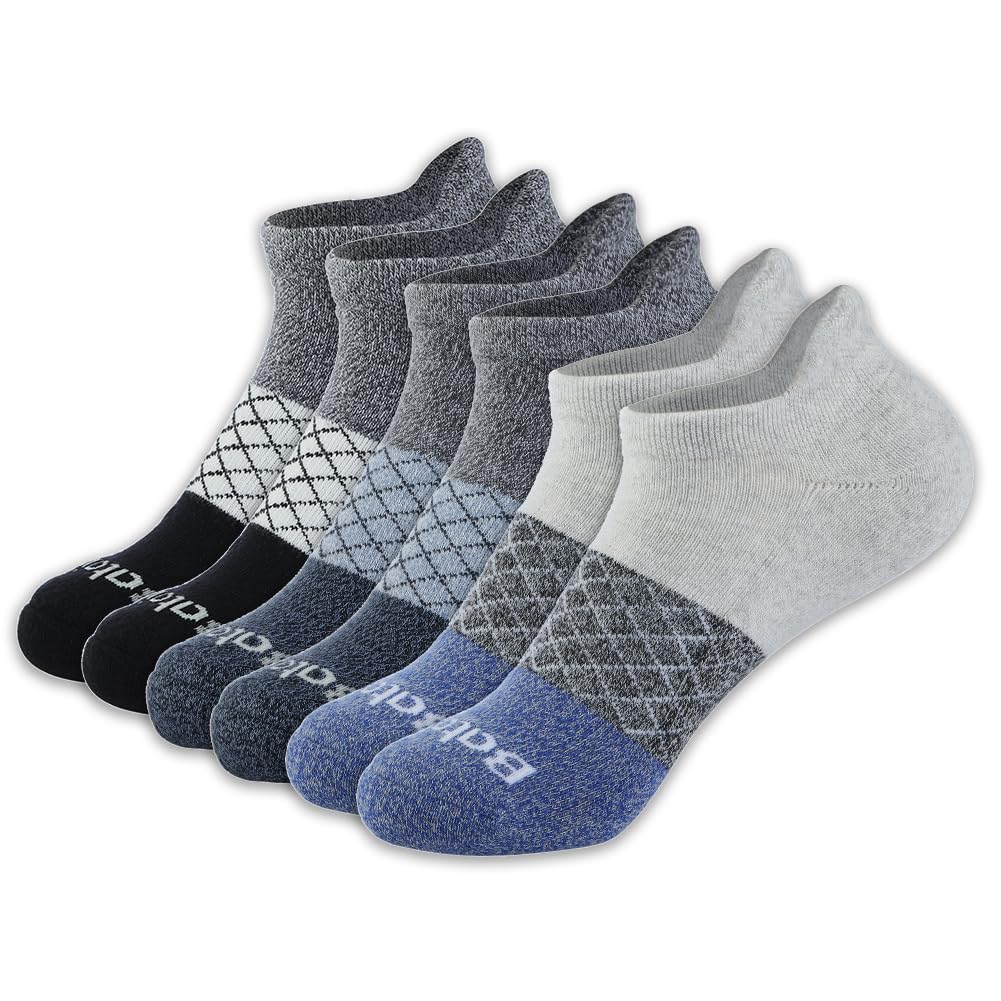 Women's Low Cut Ankle Socks - 6 Pairs Breathable Athletic Casual Socks for Running, Yoga & Everyday Wear