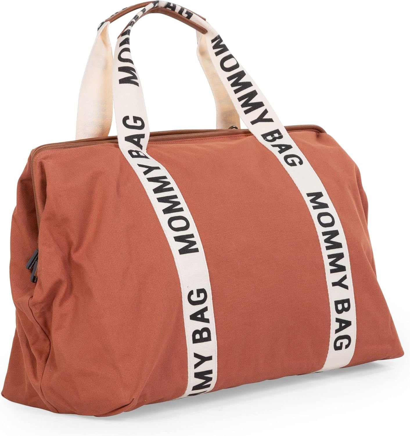 Childhome Signature Mommy Bag - Waterproof Sporty Diaper Tote for Travel | Large Baby Essentials Organizer for Moms | Perfect for Daycare, Park Outings & Family Vacations