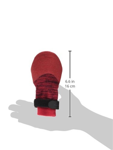 FouFou Dog Rubber Dipped Socks 2XL Red - Cozy Pet Socks for Indoor Play
