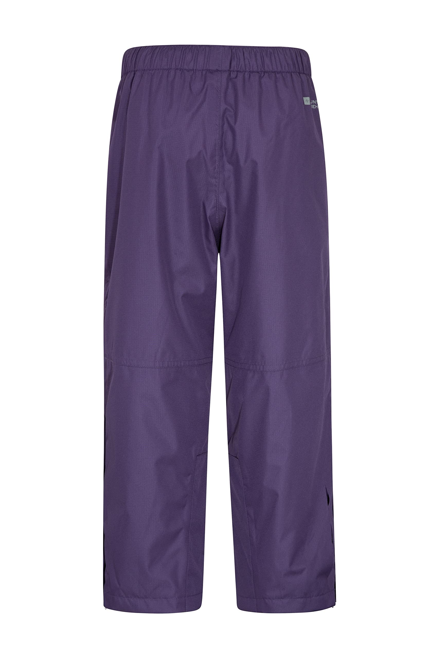 Mountain Warehouse Kids Waterproof Trousers - Lightweight Rain Pants for Boys & Girls - Outdoor Play, Hiking & School Wear