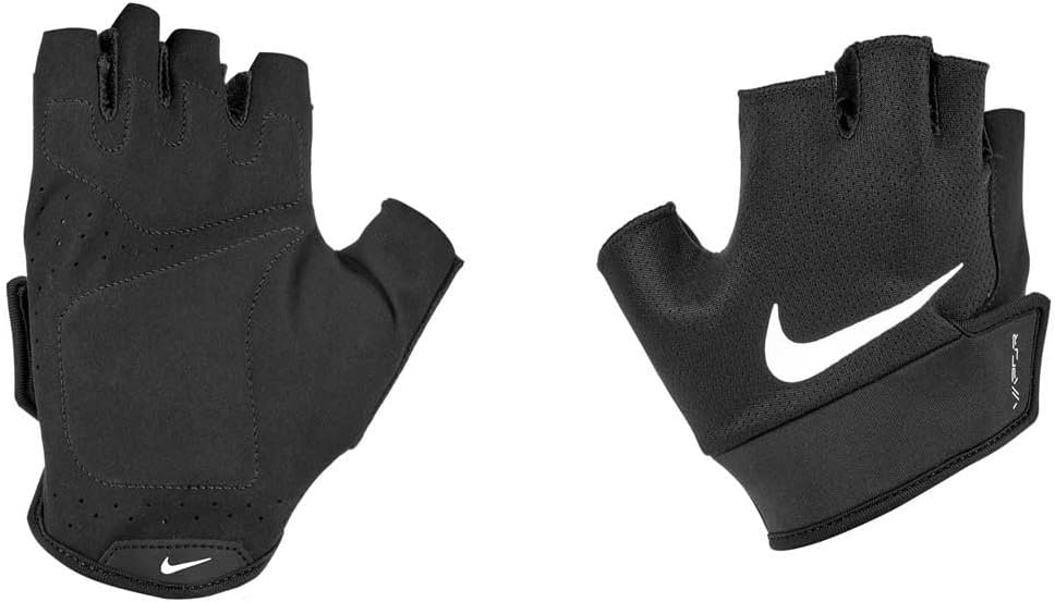 Nike Men's Vapor Fitness Black Training Gloves - Breathable Workout Gloves for Gym, Weightlifting & CrossFit