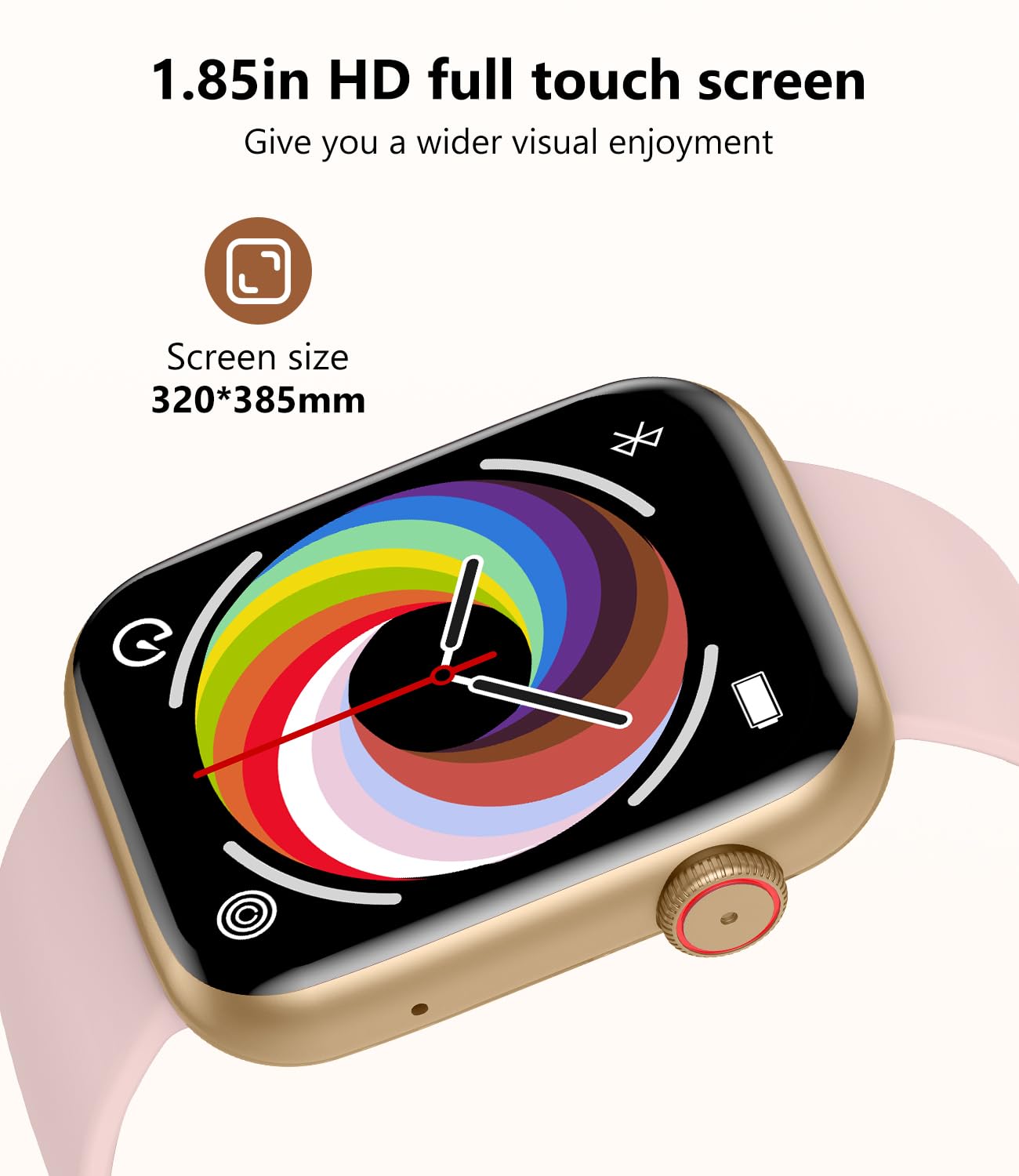 Smart Watch for Men & Women - 1.85