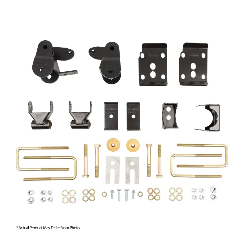 Belltech 6607 Flip Kit for Chevy Silverado/GMC Sierra - Lowering Suspension Kit with 2/4 Drop | Perfect for Street Performance & Custom Truck Builds