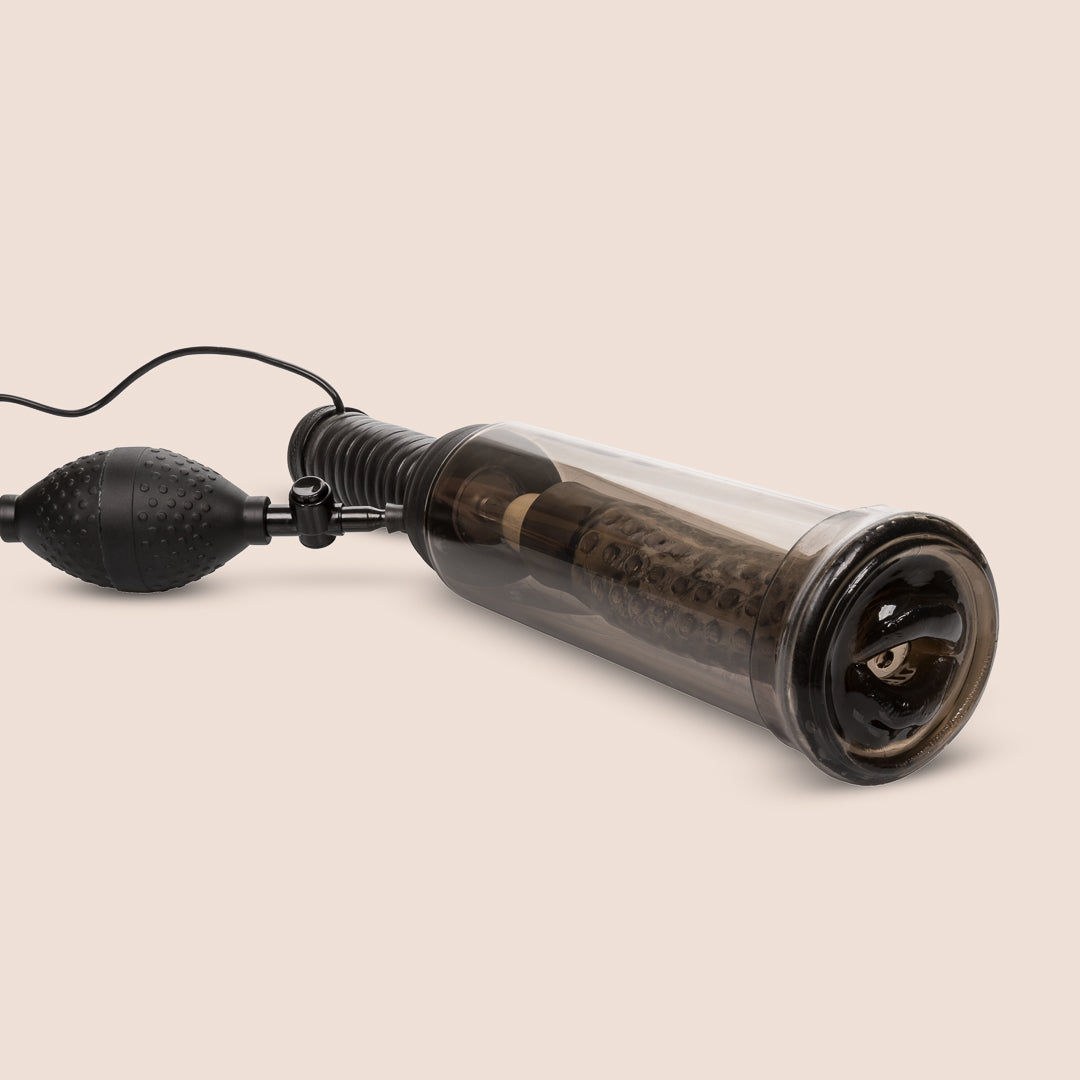Optimum Series® Black Jack Stroker™ - Robotic Suction Vibrating Pump for Men | Enhance Pleasure & Relaxation | Perfect for Solo Play & Couples Use