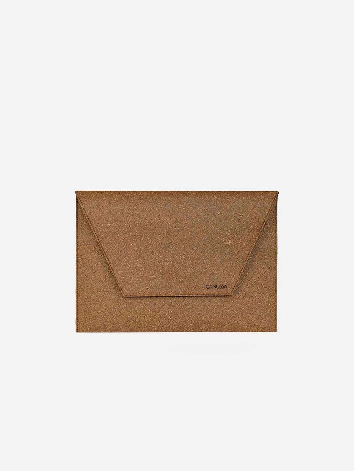 Premium 13 Inch Laptop Sleeve - Genuine Palm Leather Protective Case for MacBook Air/Pro (Brown) | Perfect for Office, Travel & School Use