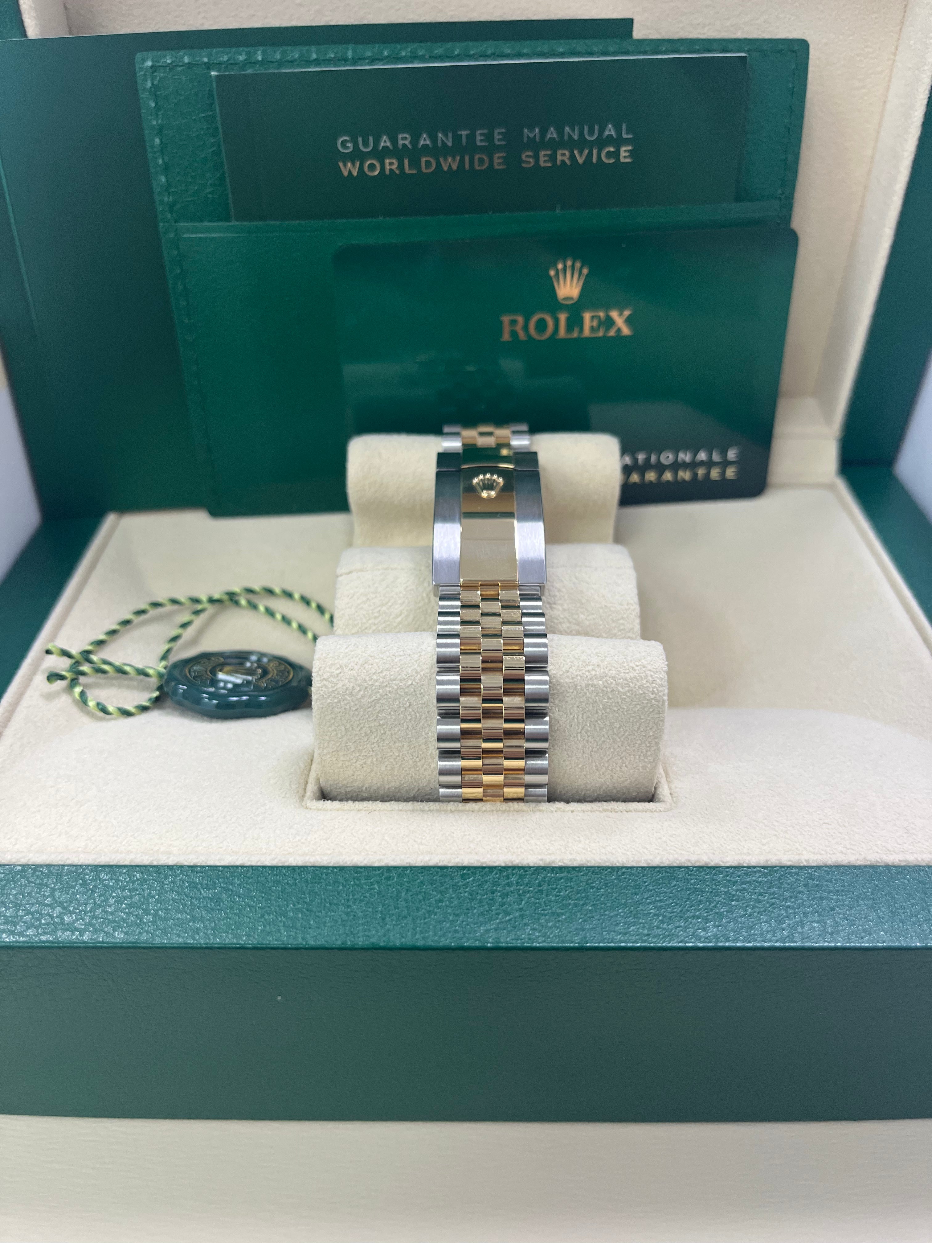 Rolex Datejust 41 Men's Watch - Champagne Diamond Dial, Stainless Steel & Yellow Gold (Ref.126333) | Luxury Dress Watch for Business & Formal Occasions
