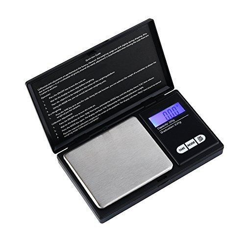 Portable Digital Pocket Scale - 1000g x 0.1g Precision Mini Jewelry Scale for Gold, Powder, Herbs | Perfect for Travel, Kitchen, Labs & Gemstone Weighing