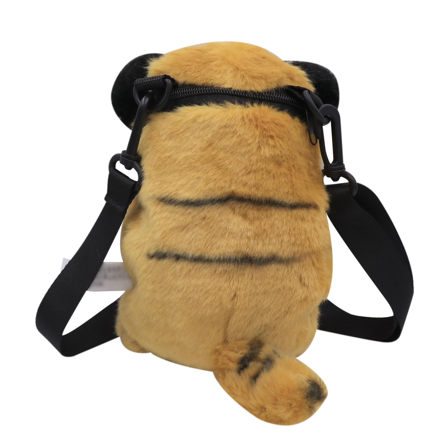 **Cute Plush Tiger Panda Crossbody Purse for Women & Girls - Small Fluffy Animal Shoulder Bag - Perfect for Casual Outings, Travel & Gifts**