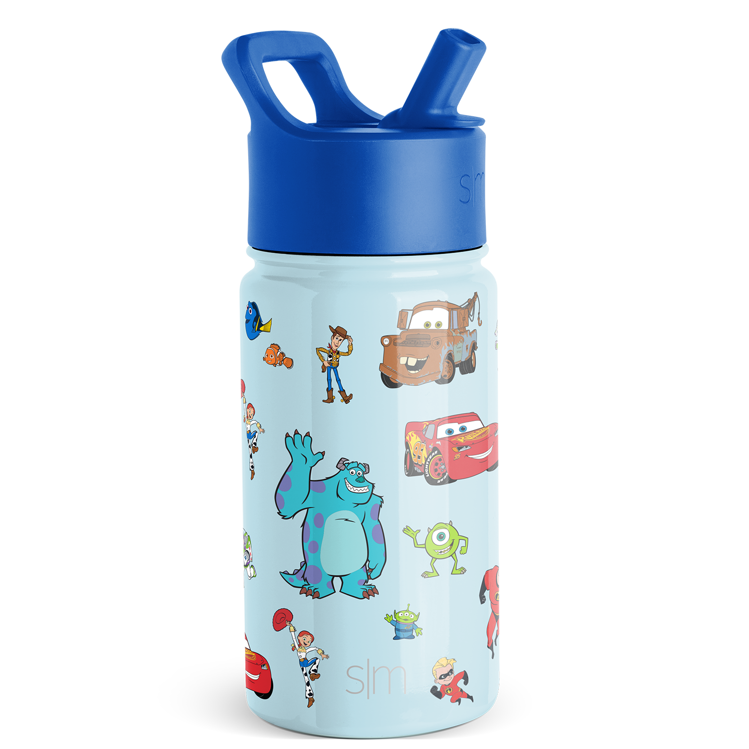 Summit Kids Water Bottle with Straw Lid - BPA Free, Leak Proof, Insulated Stainless Steel Bottle for School, Sports & Outdoor Activities