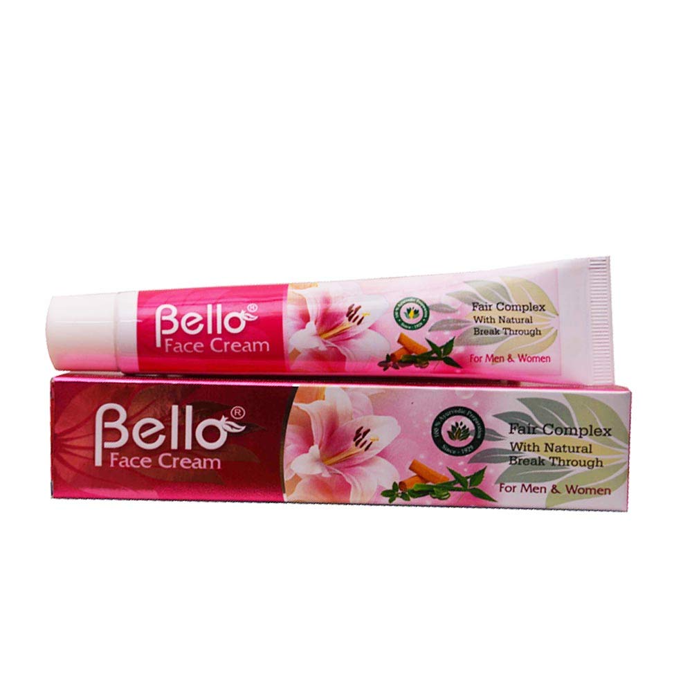 Bello Face Cream 30g (3-Pack) - Hydrating Moisturizer for Dry Skin | Day & Night Use for Glowing Complexion