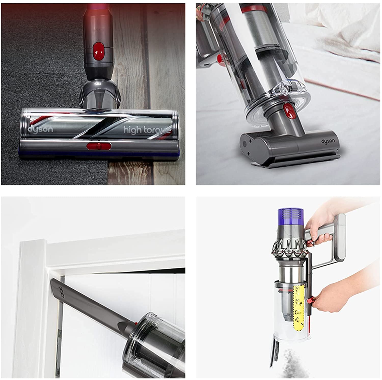 Dyson V11 Pro Cordless Vacuum Cleaner - Powerful Suction, 60 Min Runtime, HEPA Filtration - Perfect for Pet Hair, Hard Floors & Carpets - Home Cleaning & Car Detailing Essential