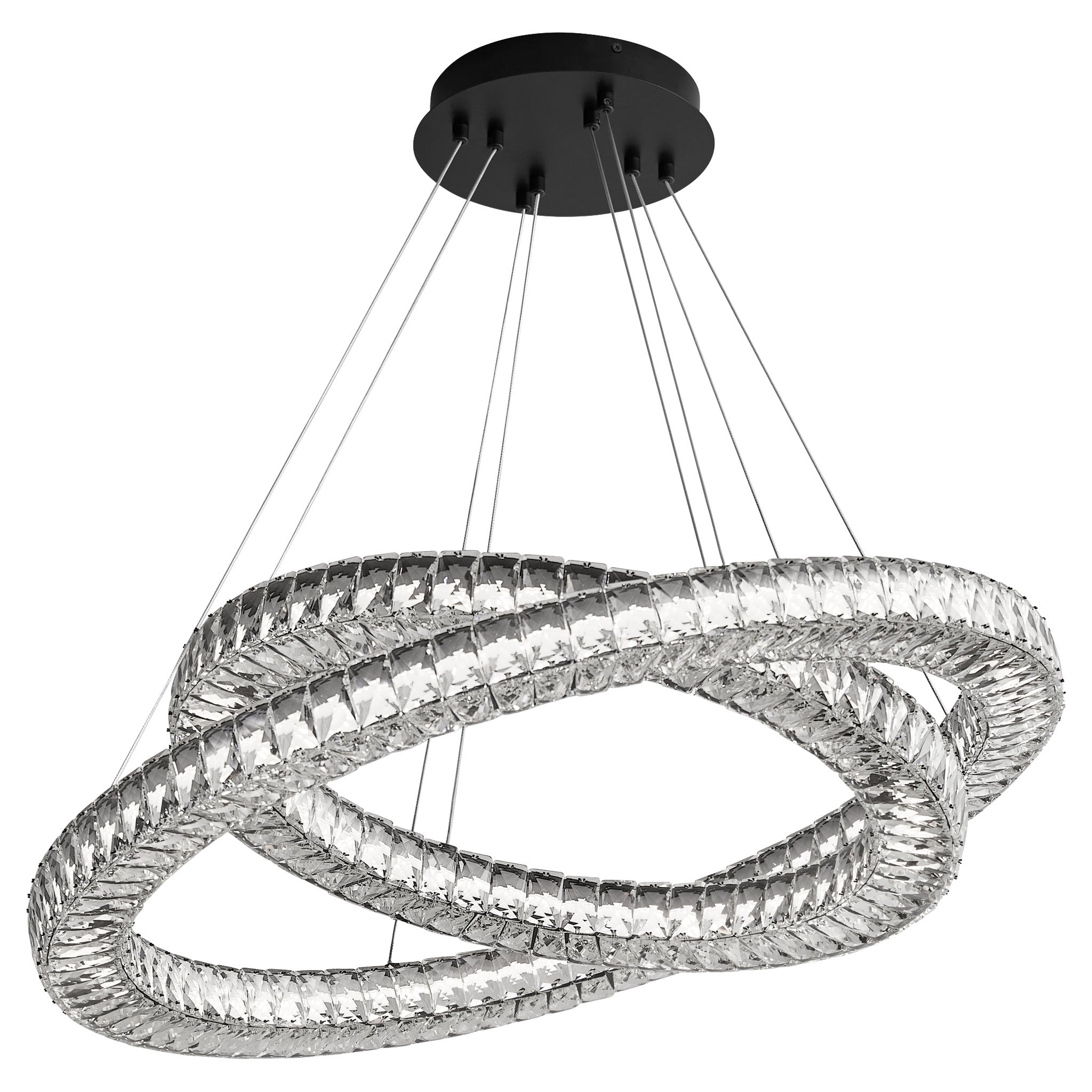 Oxygen Élan 3 876 15 Pendants in Black - Modern Ceiling Lighting Fixtures for Living Room, Bedroom & Dining Area