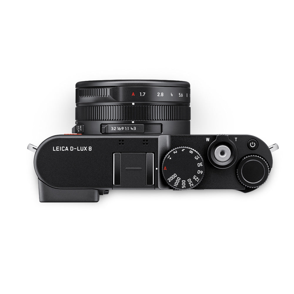 Leica D Lux 8 Digital Camera - 4K Video, 17MP, Compact & Lightweight (Black) - Perfect for Travel, Street Photography & Vlogging