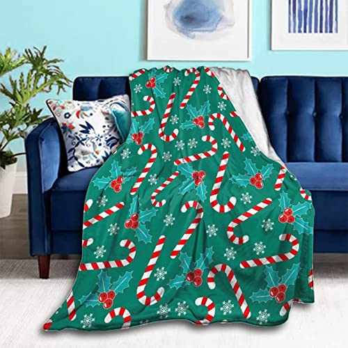 Candy Cane Teal Green