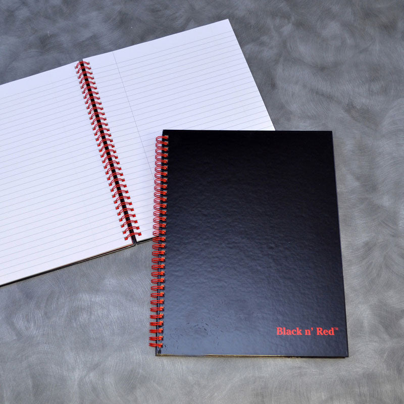 Premium Hardcover Twin-Wire Notebooks for School, Office & Journaling - A5 Size, 80 Sheets, Lined Paper, Durable Cover for Students & Professionals