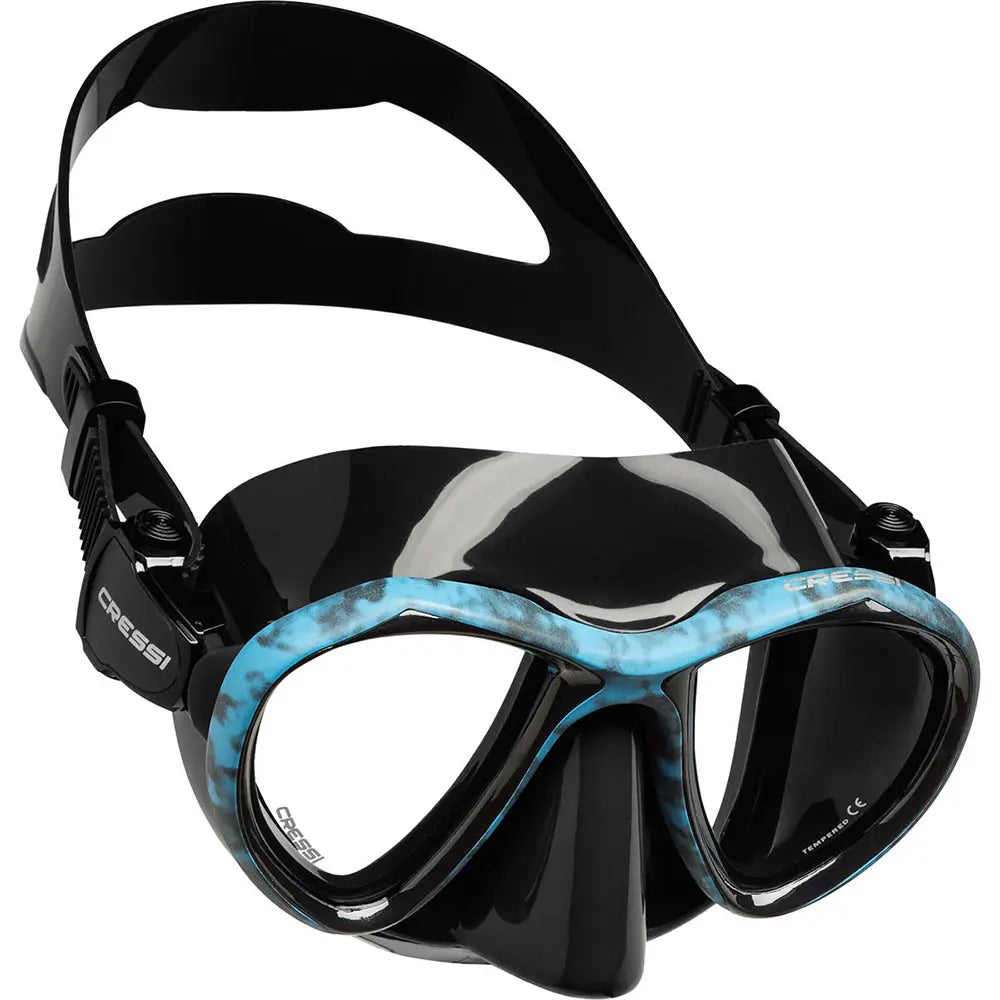 Cressi Metis Scuba Diving Mask with Free Snorkel Set - Professional Snorkeling Gear for Ocean Exploration & Underwater Adventures