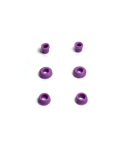Yellowood Extra Soft Skateboard Bushings - High Performance & Durable for Smooth Rides - Perfect for Cruising, Tricks & Street Skating