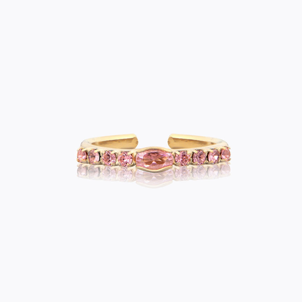 Tracy Ring - Elegant Light Rose Gold Band for Women | Perfect for Everyday Wear, Date Nights & Special Occasions