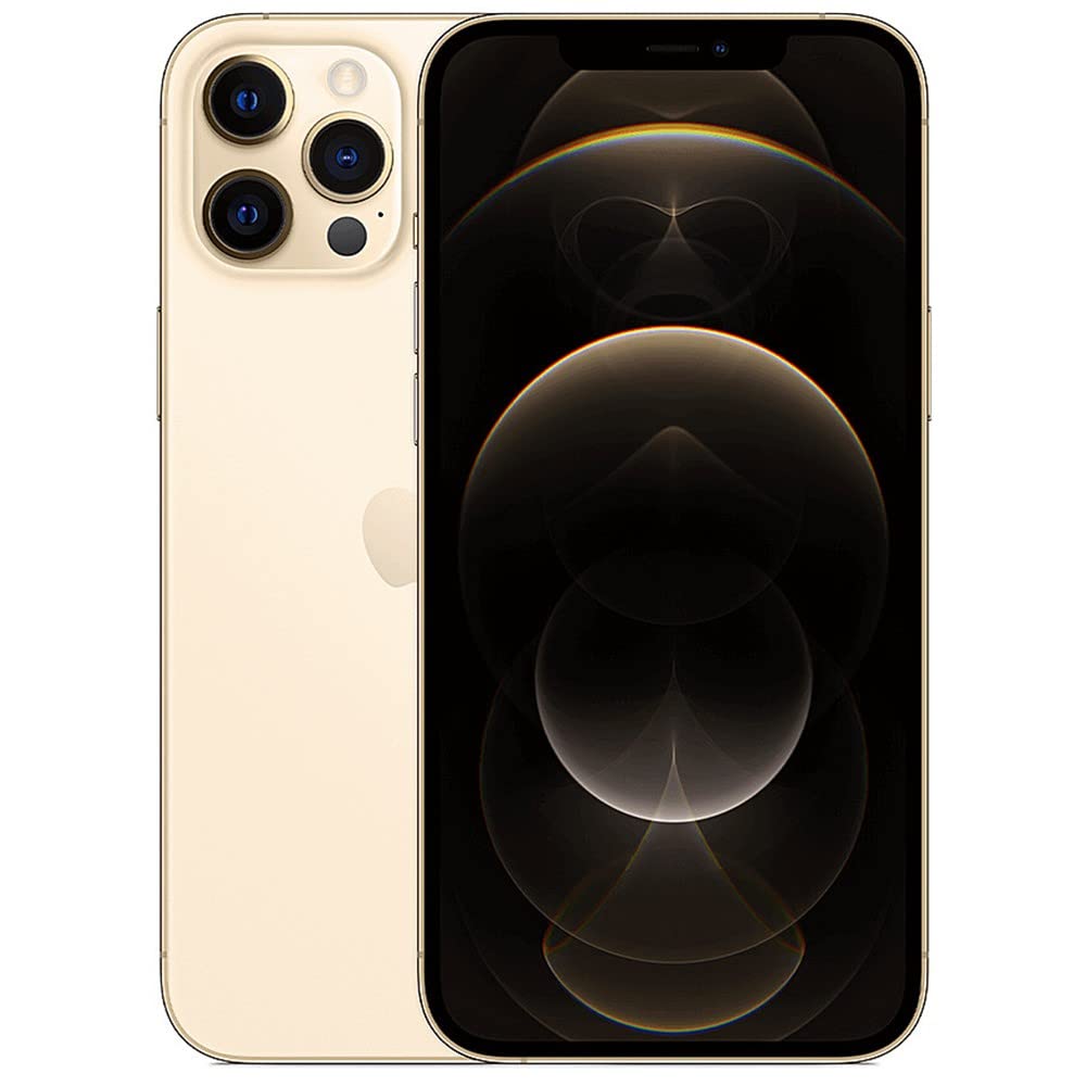 Apple iPhone 12 Pro 256GB Gold - Unlocked Renewed Smartphone for T-Mobile | Premium Refurbished iPhone with Face ID, Super Retina XDR Display | Perfect for Business, Travel & Photography