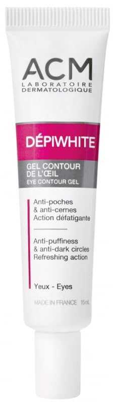 Best Eye Contour Gel 15ml - Anti-Aging & Dark Circle Treatment - Hydrating Under Eye Cream for Puffiness & Wrinkles - Perfect for Night & Day Use