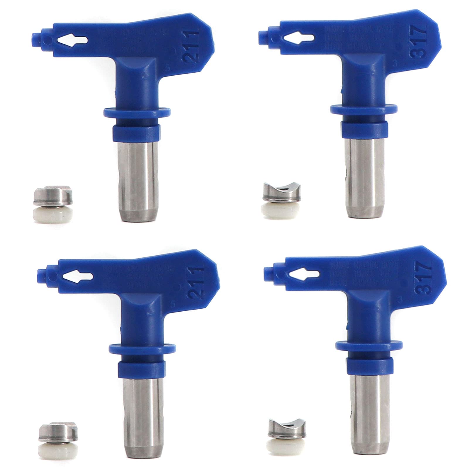 Reversible Airless Sprayer Nozzle Tips for 211, 317 - Home & Fence Painting